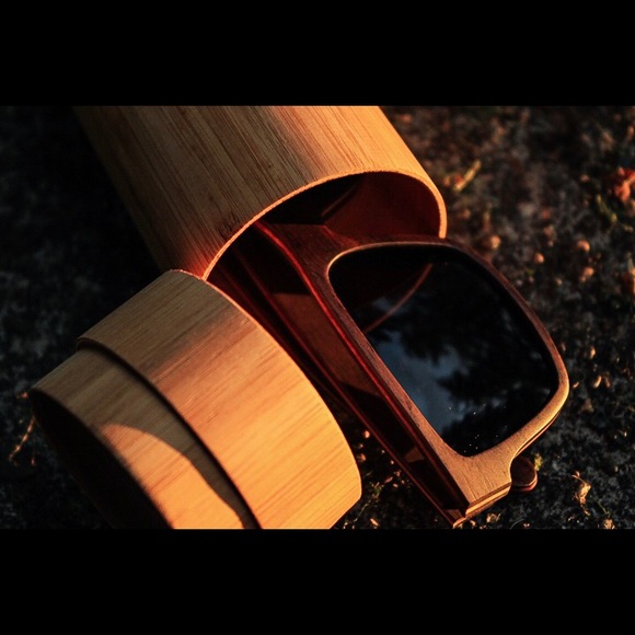Handmade Ebony Wood Sunglasses-Polarized - Picture 2 of 7